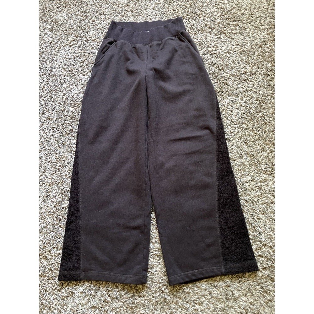Aerie Wide Leg Dark Brown Pants Sz Small Classy Comfort